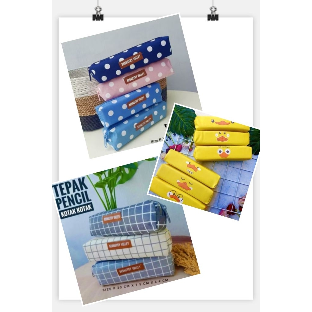 

SOS tepak pensil bentuk lontong karakter