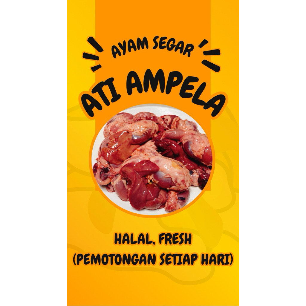 

Ayam Segar, Ati Ampela