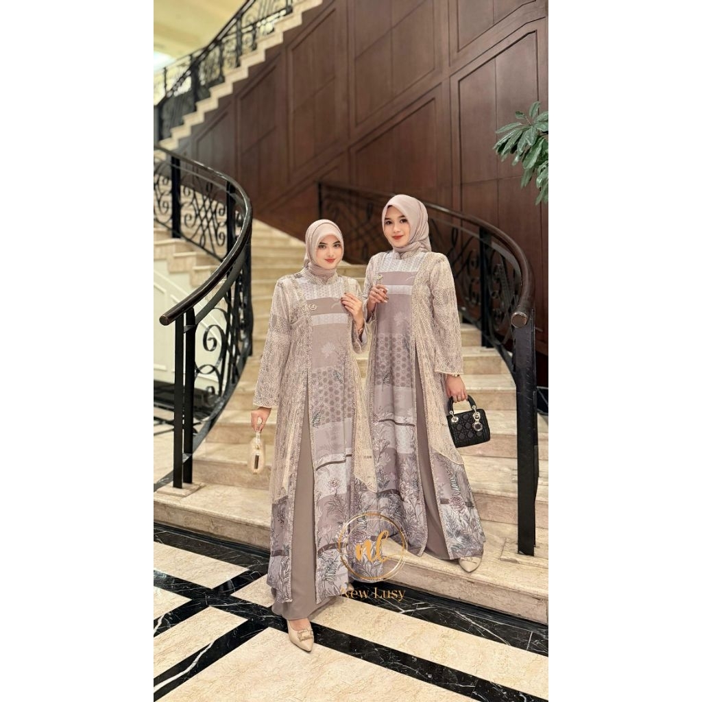 viona  Dress by new lusy /dress pesta by new lusy