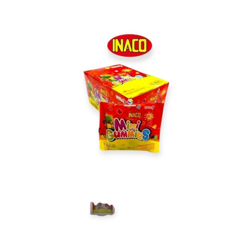 

inaco mini gummie isi 12 pcs
