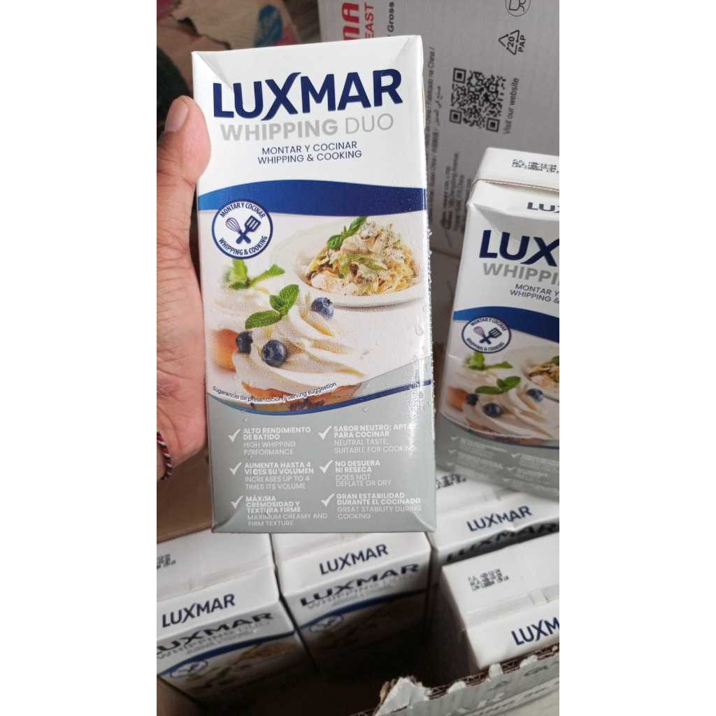 

Luxmar Whipping Duo / whiping cream non dairy 1 liter