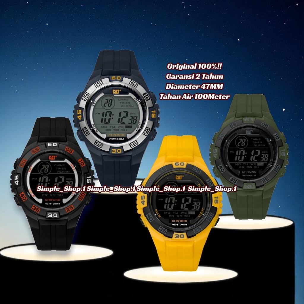 Original 100% Jam Tangan Pria CATERPILLAR Garansi Resmi 2 Tahun CAT OC.147.26.247 OC.147.27.147 OC.1