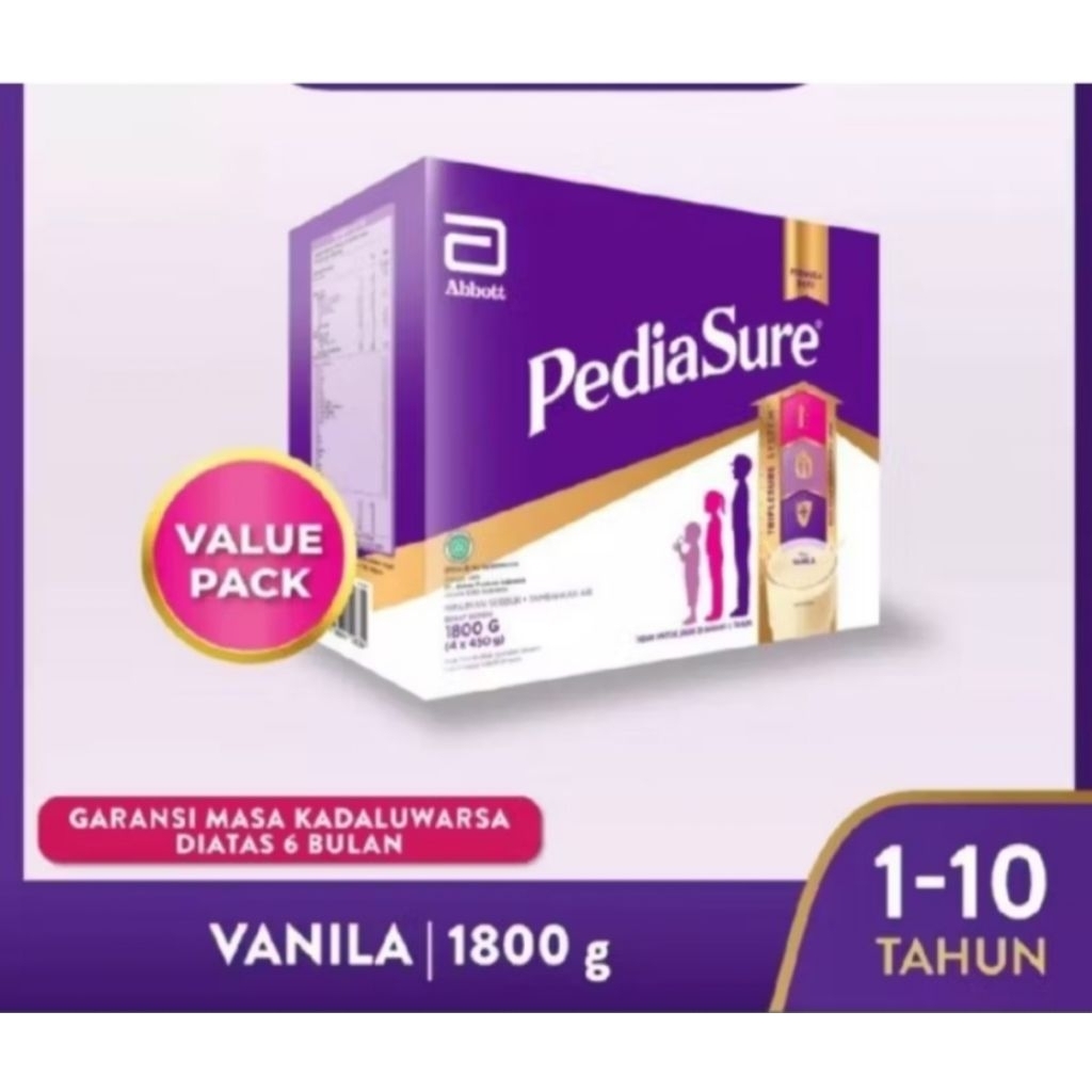 

Pediasure Triplesure Vanilla 1800gr