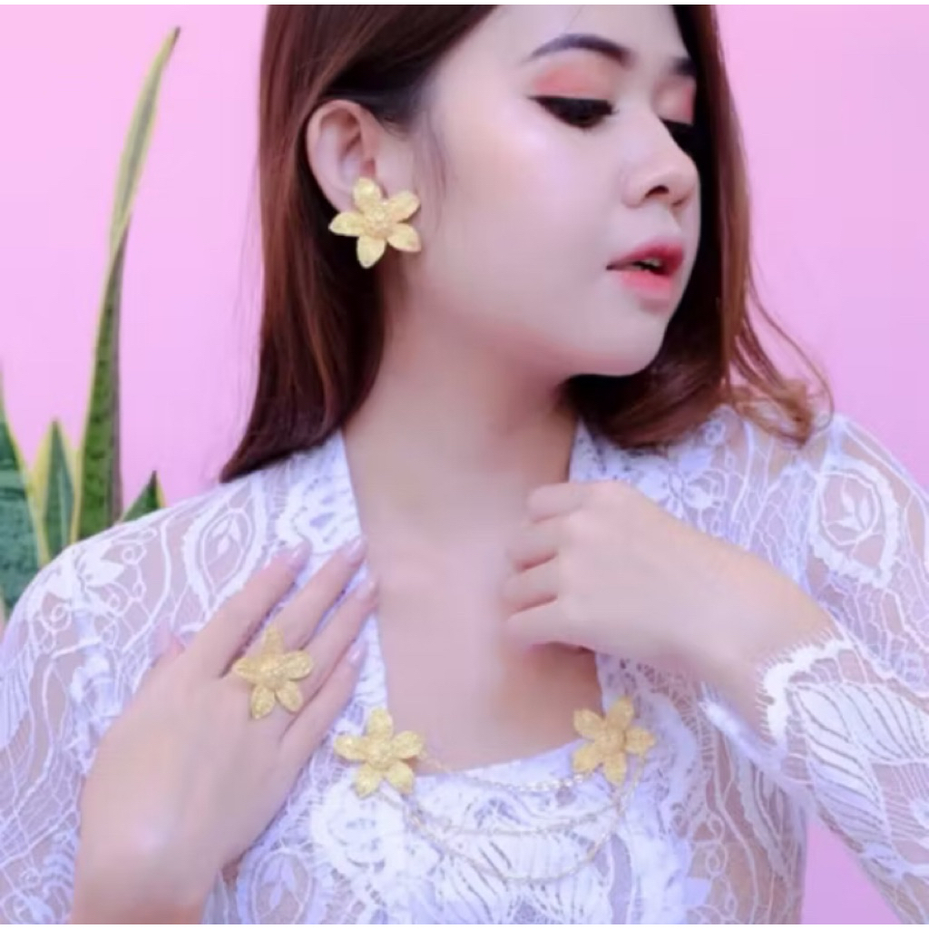 Set Bros Peniti Bunga Alpaka (Subeng Bali/Cerorot)