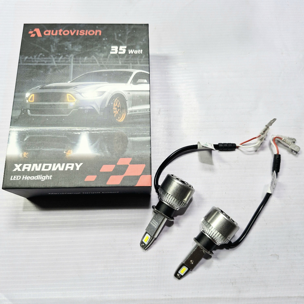 BULP BOHLAM LAMPU LED H1 AUTOVISION XANDWAY