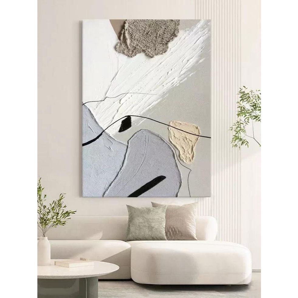 Lukisan Abstrak - Lukisan Minimalis - Lukisan Abstrak Elegan