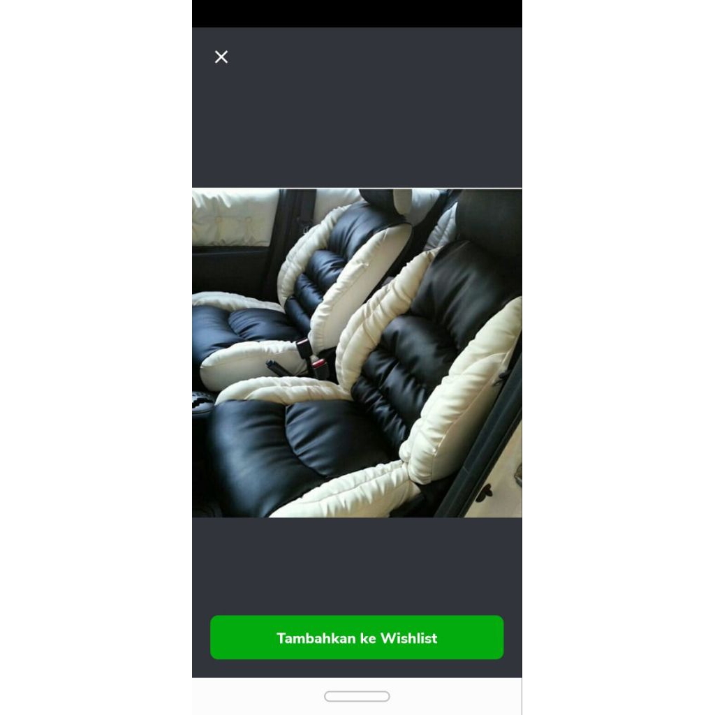 sarung jok mobil model sofa Brio, jazz, Karimun, Agya, Alya, ford