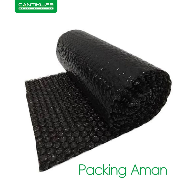 

Cantiklife Tambahan Bubble Wrap Hitam • Untuk Packing Aman & Perlindungan Barang Saat Pengiriman ⚠️ Tidak Bisa Dibeli Terpisah