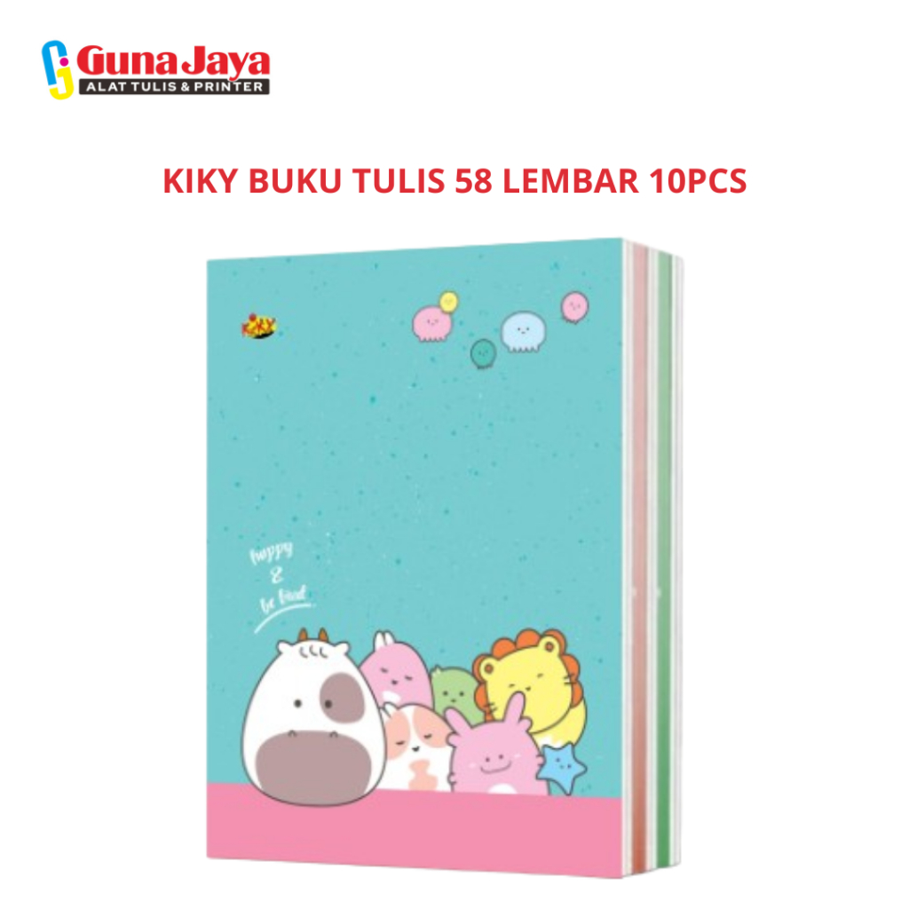 

KIKY BUKU TULIS 58 LEMBAR 10PCS (B)