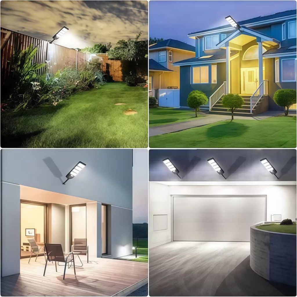 Lampu tenaga Surya otomatis outdoor 1500w lampu tenaga surya SMSH