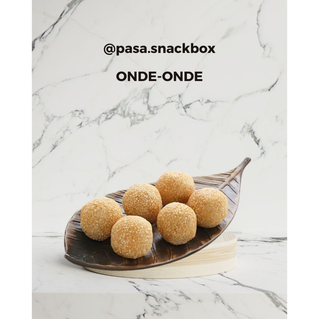 

Onde-onde - PASA Snack box Jajanan pasar tradisional, Snack meeting, Arisan, Hampers