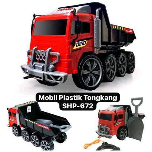 Mainan Mobil Plastik Truk Tongkang SHP-672 / Mainan Mobil Plastik Truk Pasir Sekop