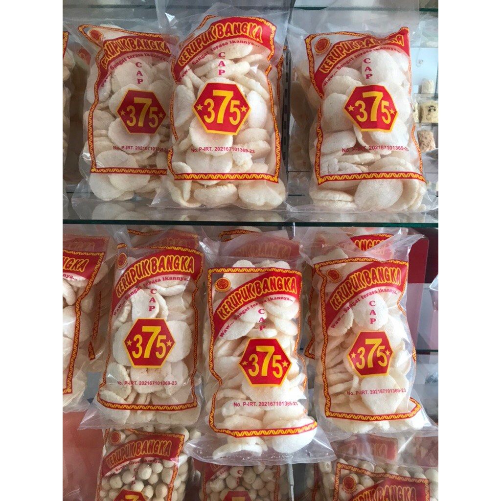 

kerupuk kemplang bangka kemasan ekonomis
