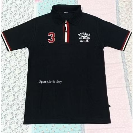 Kaos Kerah Nevada Ori - Sparkle and Joy