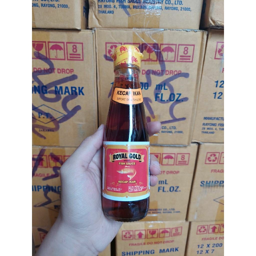 

Kecap Ikan Royal Gold 200ml / Kecap Ikan Thailand