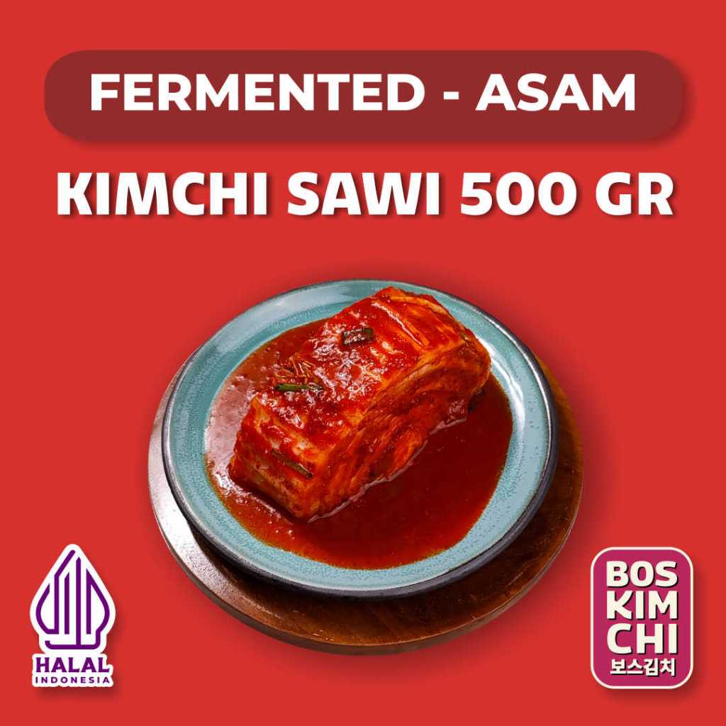 

Kimchi Sawi 500 gr Asam | Boskimchi | Baechu Kimchi Fermented