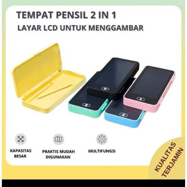 

Kotak Pensil Case Besar Lcd Writing Drawing Box Case Ukuran Besar Pencil Drawing Pad Edukasi 2in1
