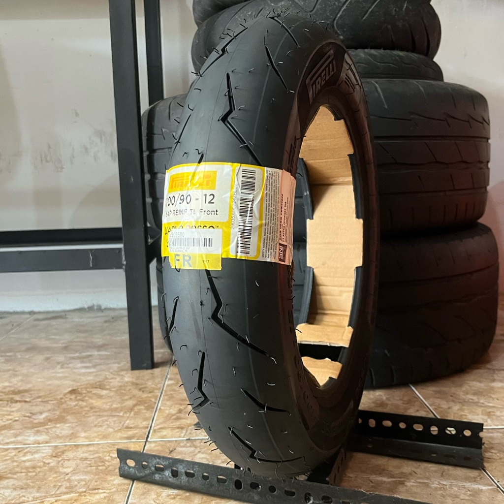 Ban Motor Tubeless Ring 12 Pirelli Diablo Rosso Scooter 100/90-12 Scoopy Genio