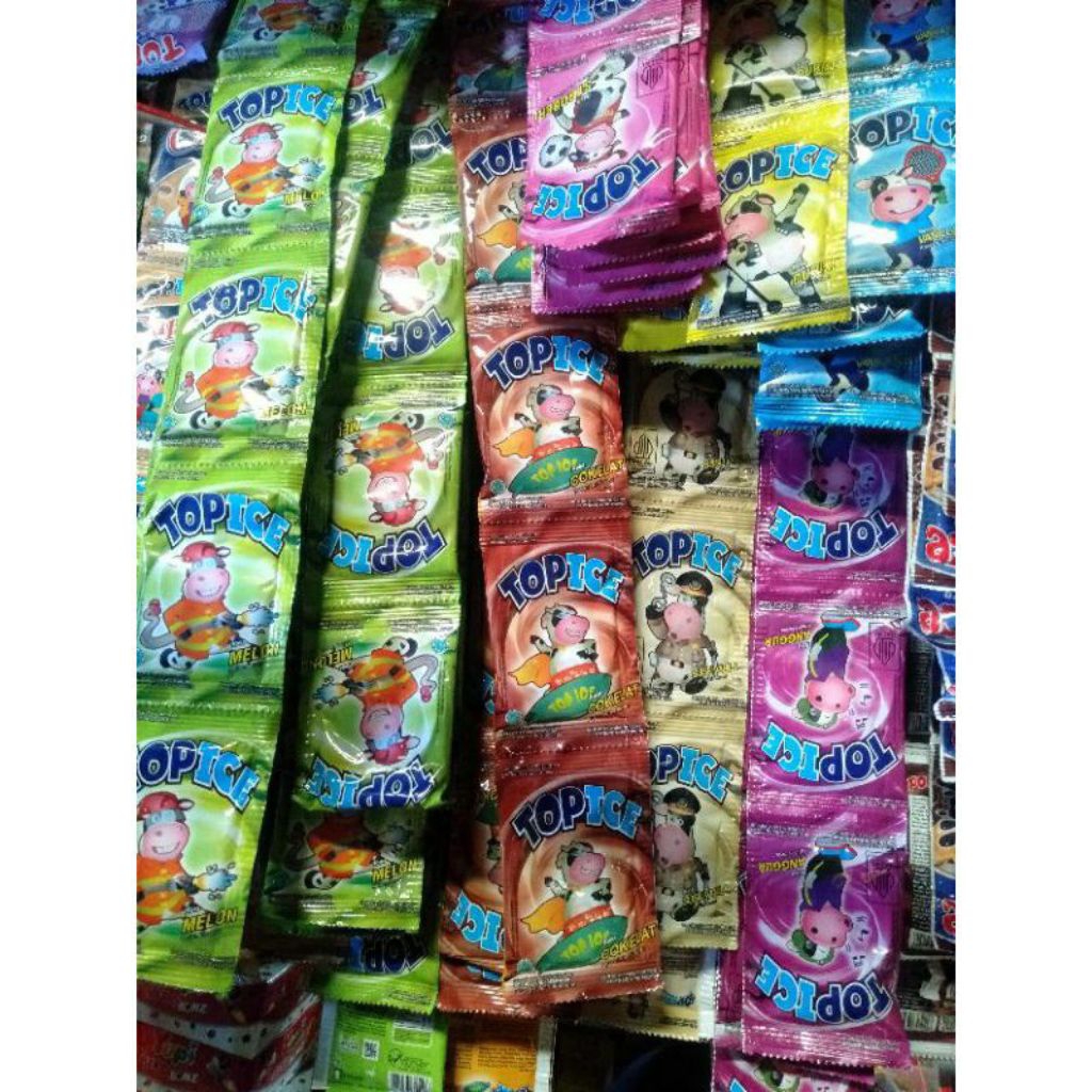 

Minuman Sachet 1 Renteng Top ice, Frenta, Jasjus, Segar sari