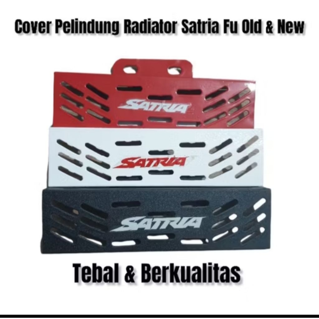Cover radiator satria Fu pelindung radiator satria Fu tebal
