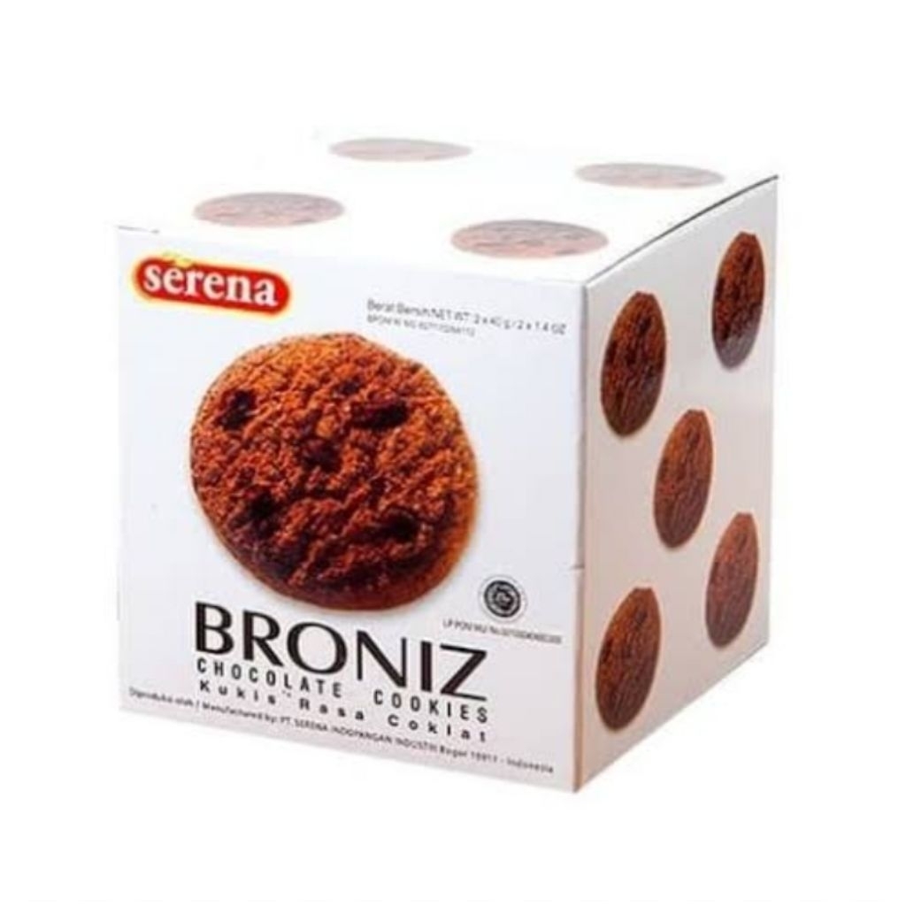 

Serena Broniz Chocolate Cookies 80 gram