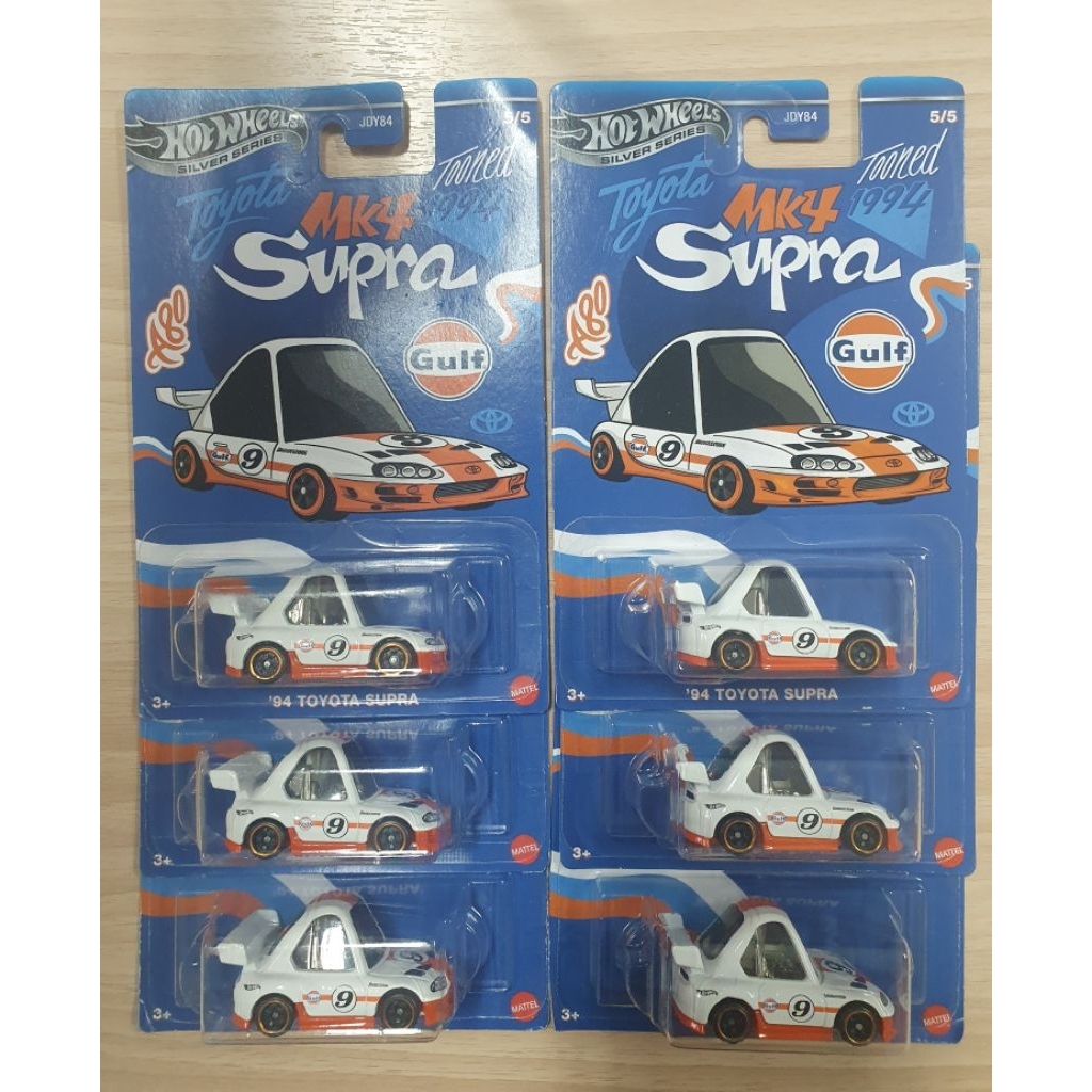 hotwheels supra tooned gulf, vw, dodge, mazda