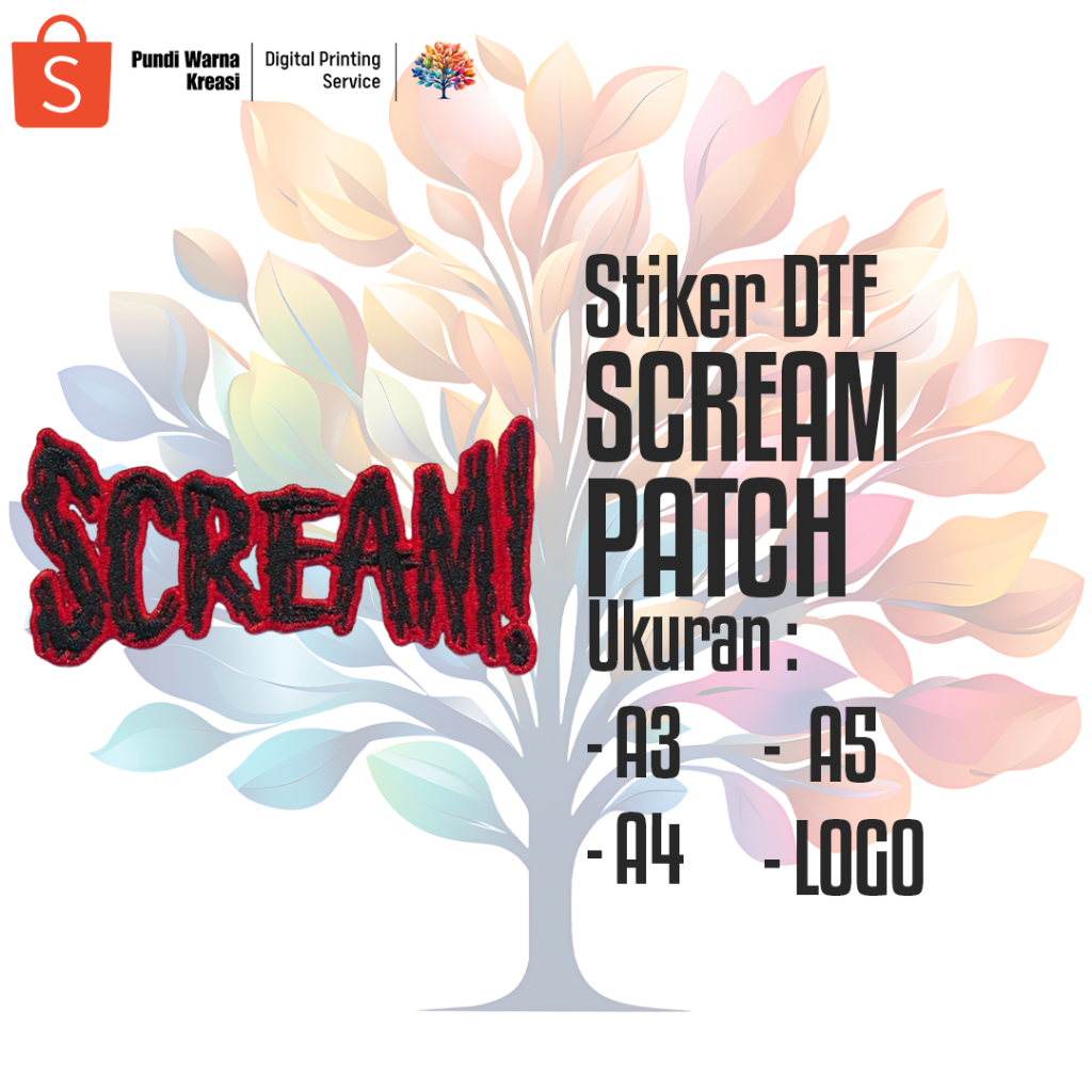 

Stiker DTF Scream (A3,A4,A5,LOGO)