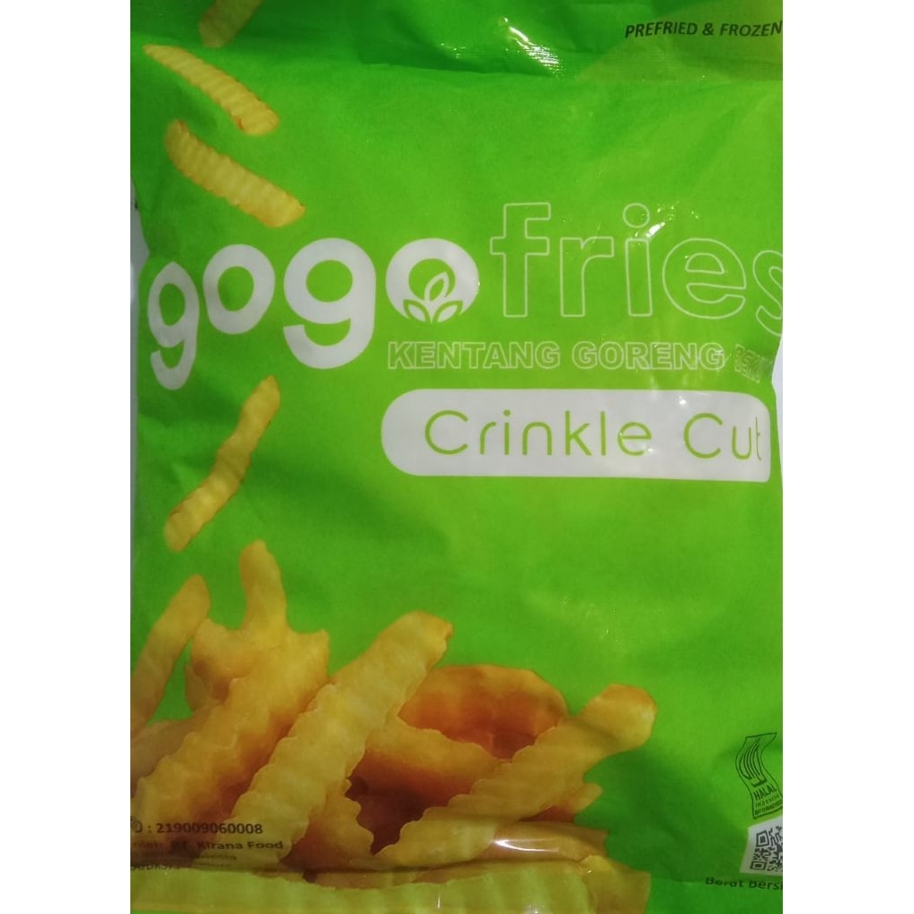 

Kentang GOGO Crincle 1kg