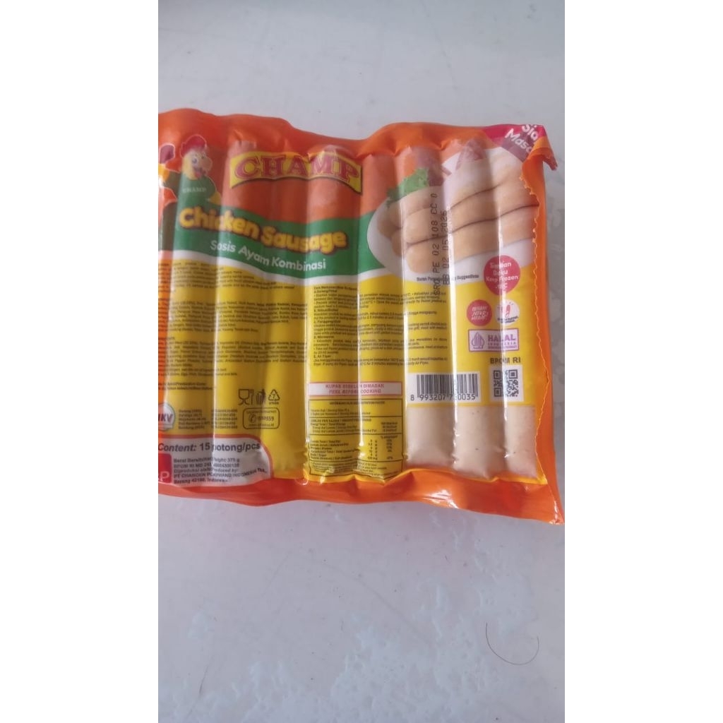 

Champ Sosis 375gr