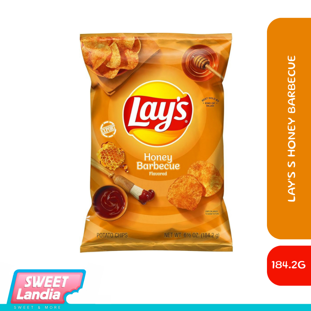 

Lays Honey Barbecue Potato Chips 184.2g
