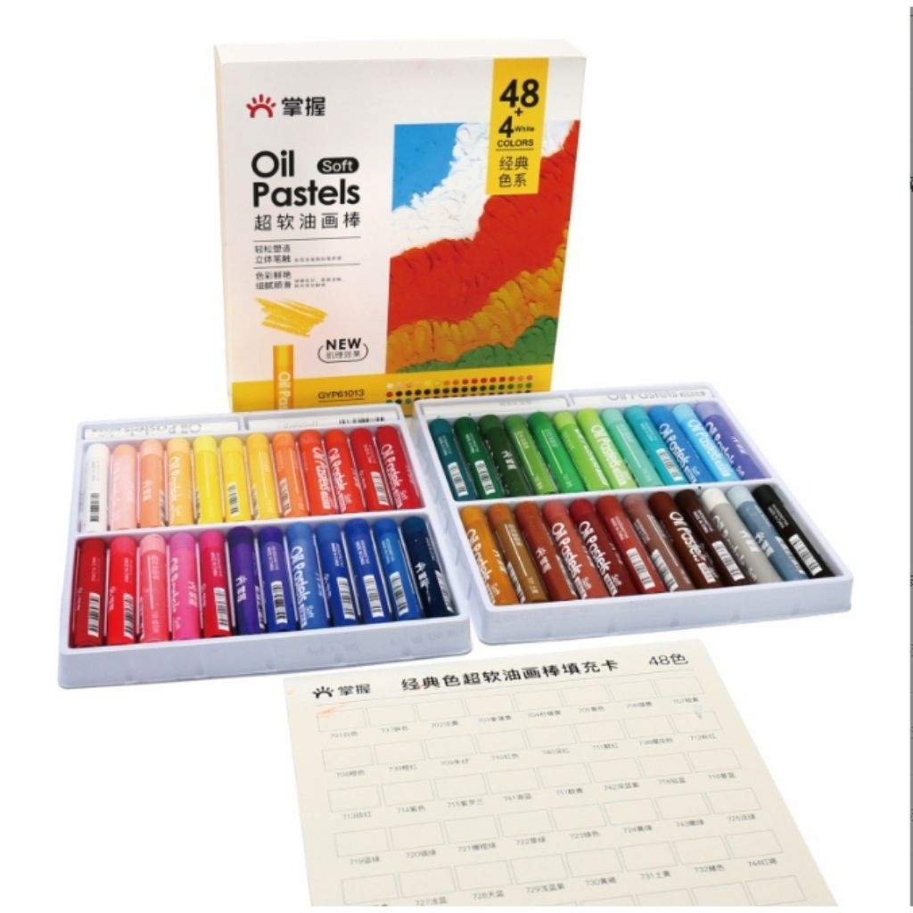 

krayon Oil soft Pastel grasp aneka isi hemat lebay