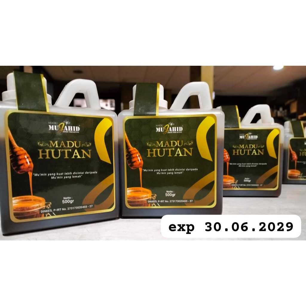 

Madu Hutan Mujahid 500gr Madu Mujahid 500gr Dijamin Original 100%