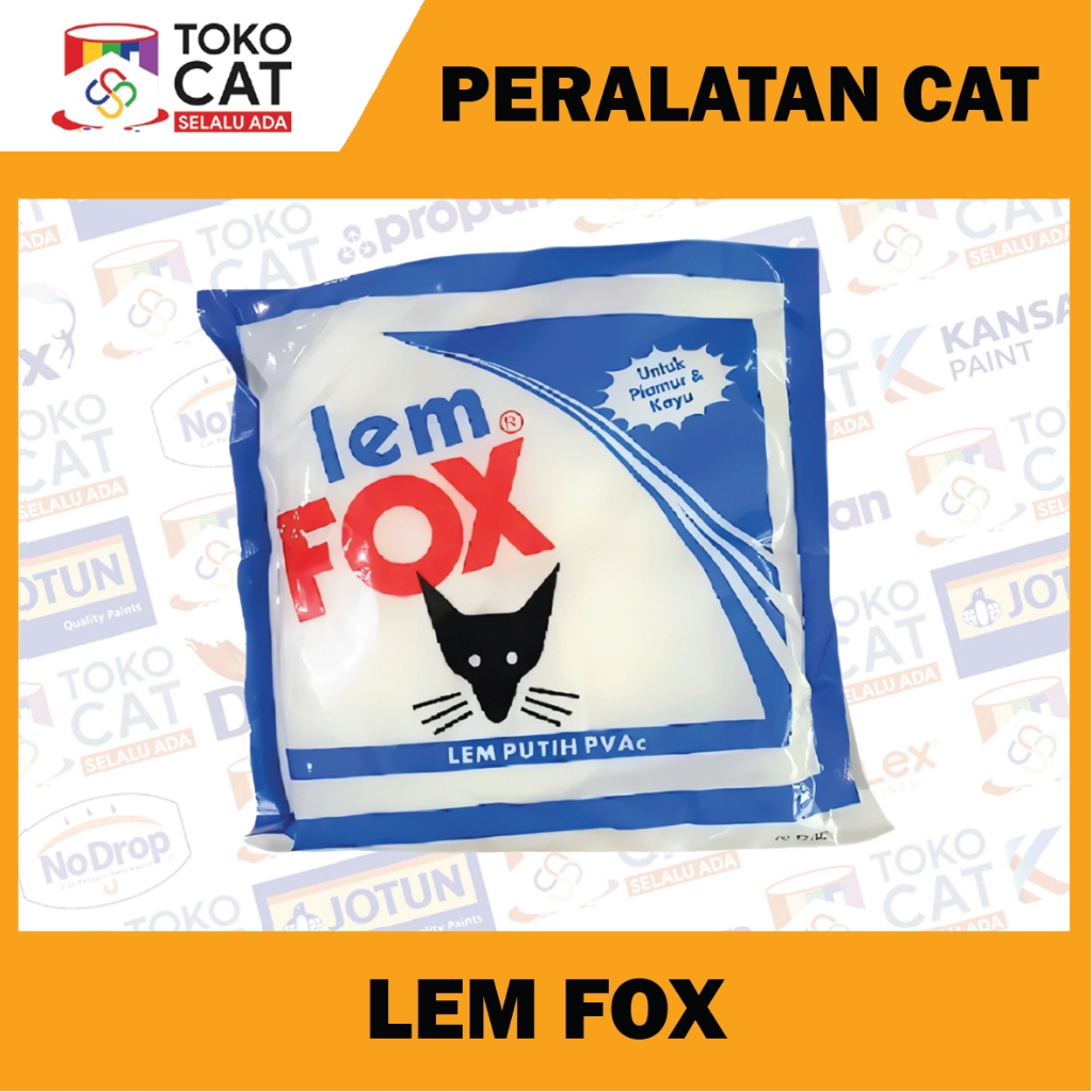 

LEM SERBAGUNA | LEM FOX PUTIH SACHET 600 Gr