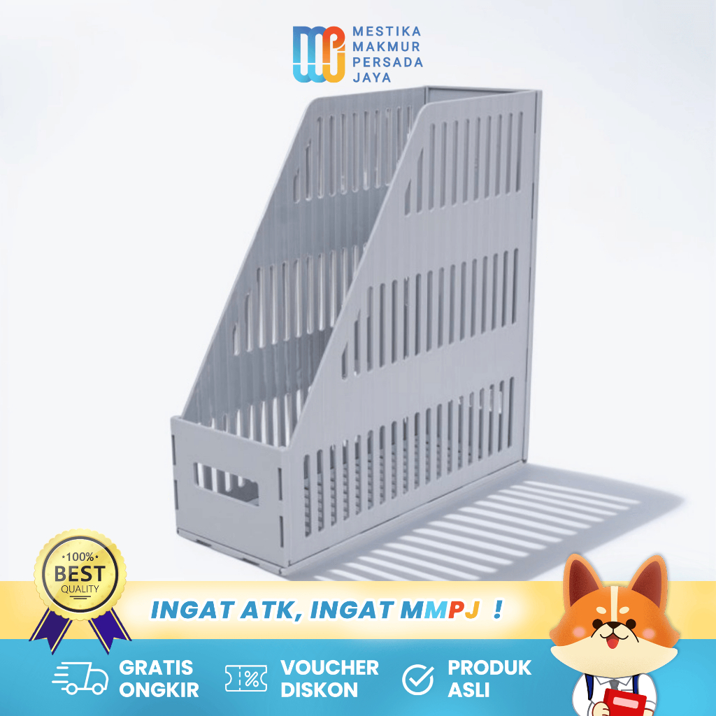 

Bantex Knock‑Down Magazine File Folio 10 cm – Box File Lipat FC 9851