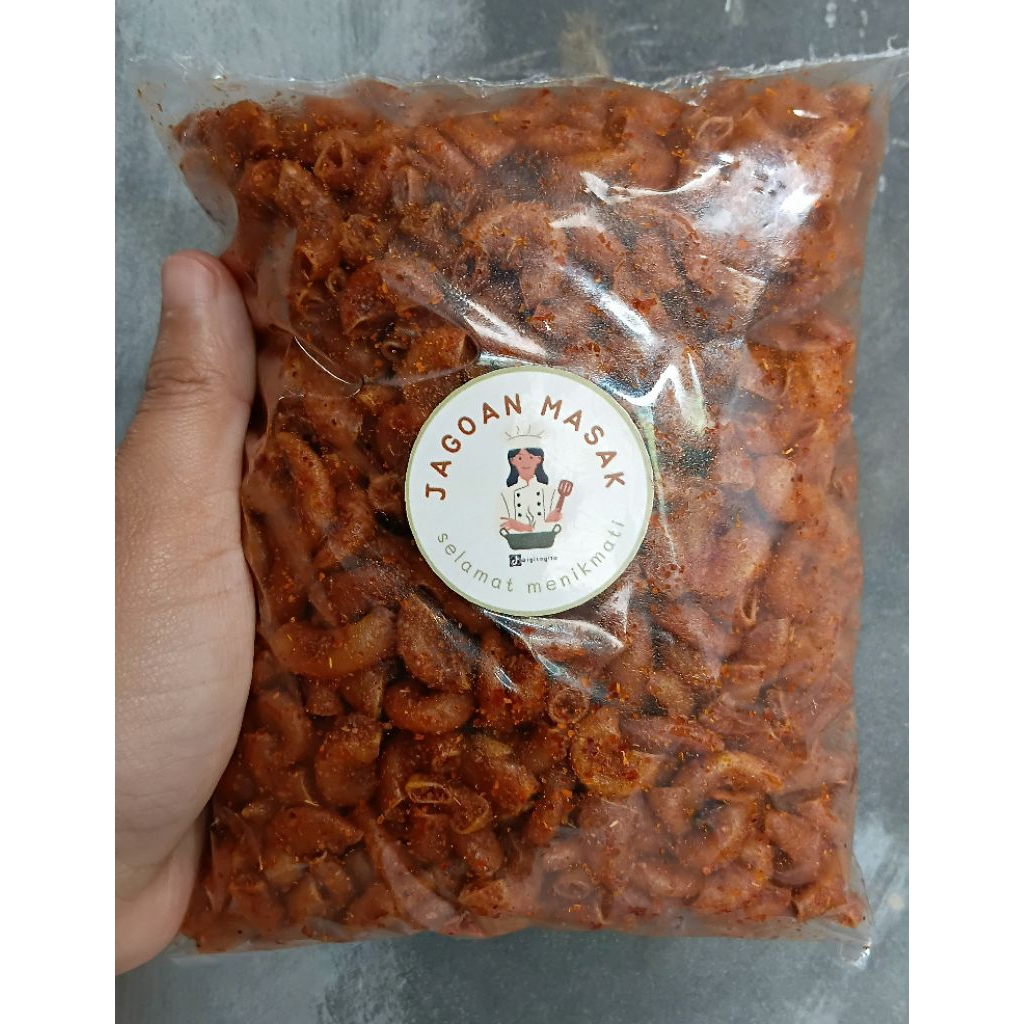 

makroni cikruh cemilan jagoan masak extra pedas daun jeruk 500 g