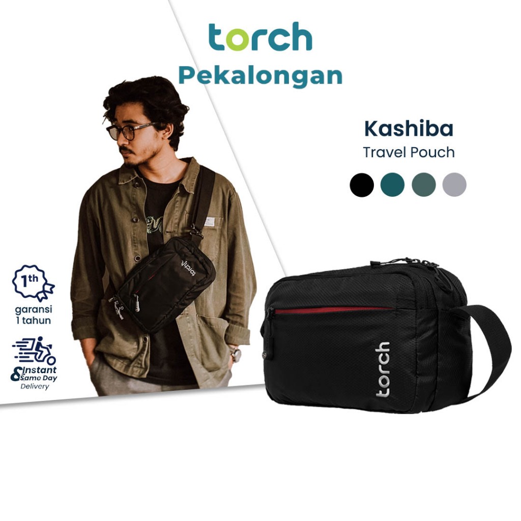 TORCH Kashiba 3 Liter Tas Selempang Bahu Pria Wanita Unisex Ringan Anti Air