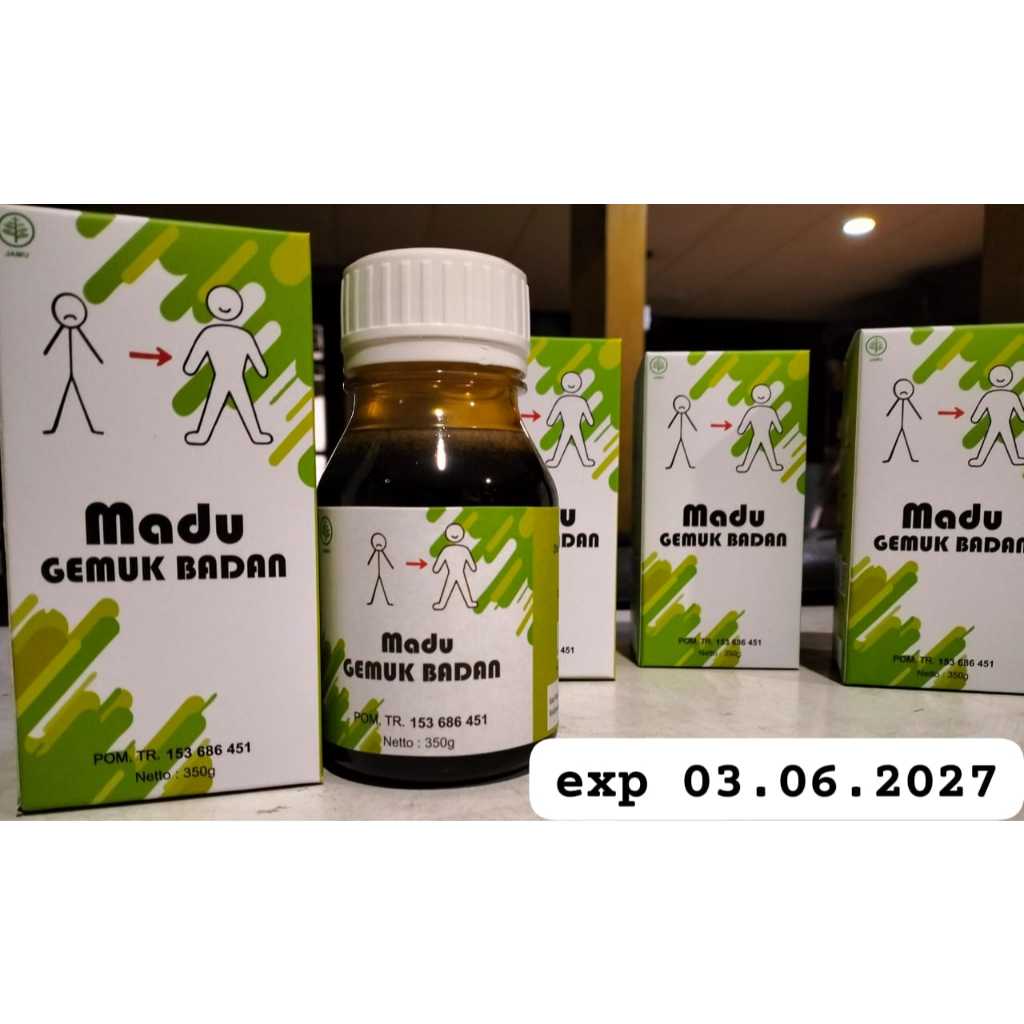 

Madu Gemuk Badan 350gr Bin Dawood Herbal Penambah Berat Badan