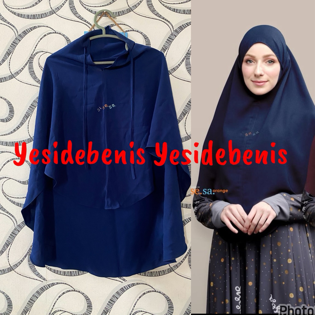 PRELOVED KHIMAR SISESA SYARIAH ORIGINAL