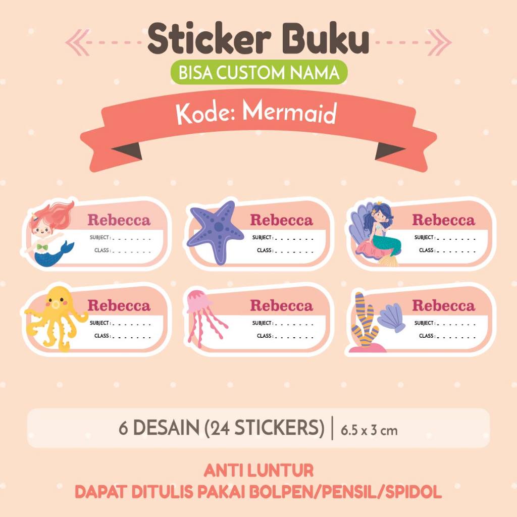 

STIKER BUKU PELAJARAN STIKER NAMA BUKU - SBP024