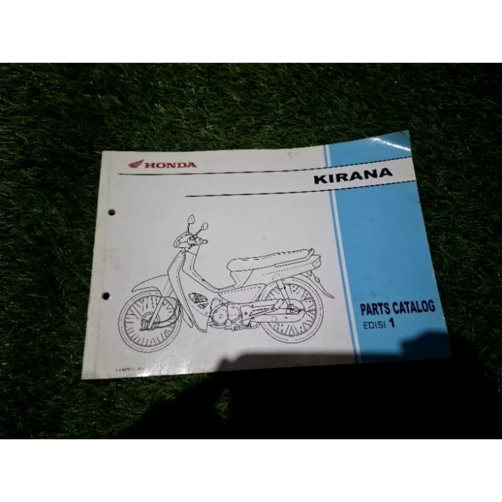 buku part parts katalog honda kirana 125 fotocopy