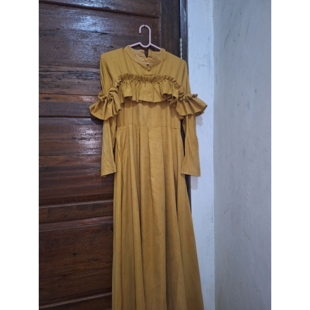 [Preloved beyya] Gamis Elegan Simple Mewah
