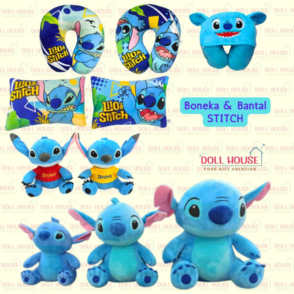 Boneka STITCH Jumbo Giant PREMIUM / Boneka Sticth / Boneka Lilo Stitch / Boneka Stitch Premium / Bon