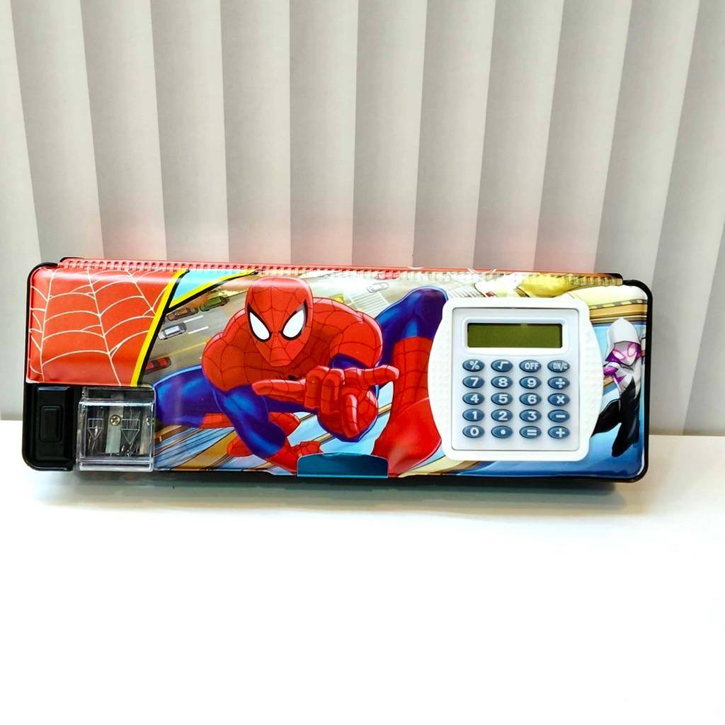 

TEMPAT PINSIL MAGNET KODE C 776 SPIDERMAN FROZEN PRINCESS ADA KALKULATOR