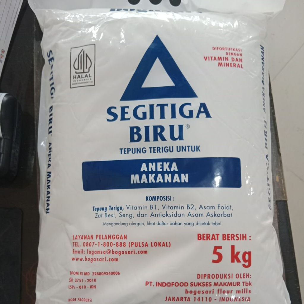 

tepung segitiga biru 5kg