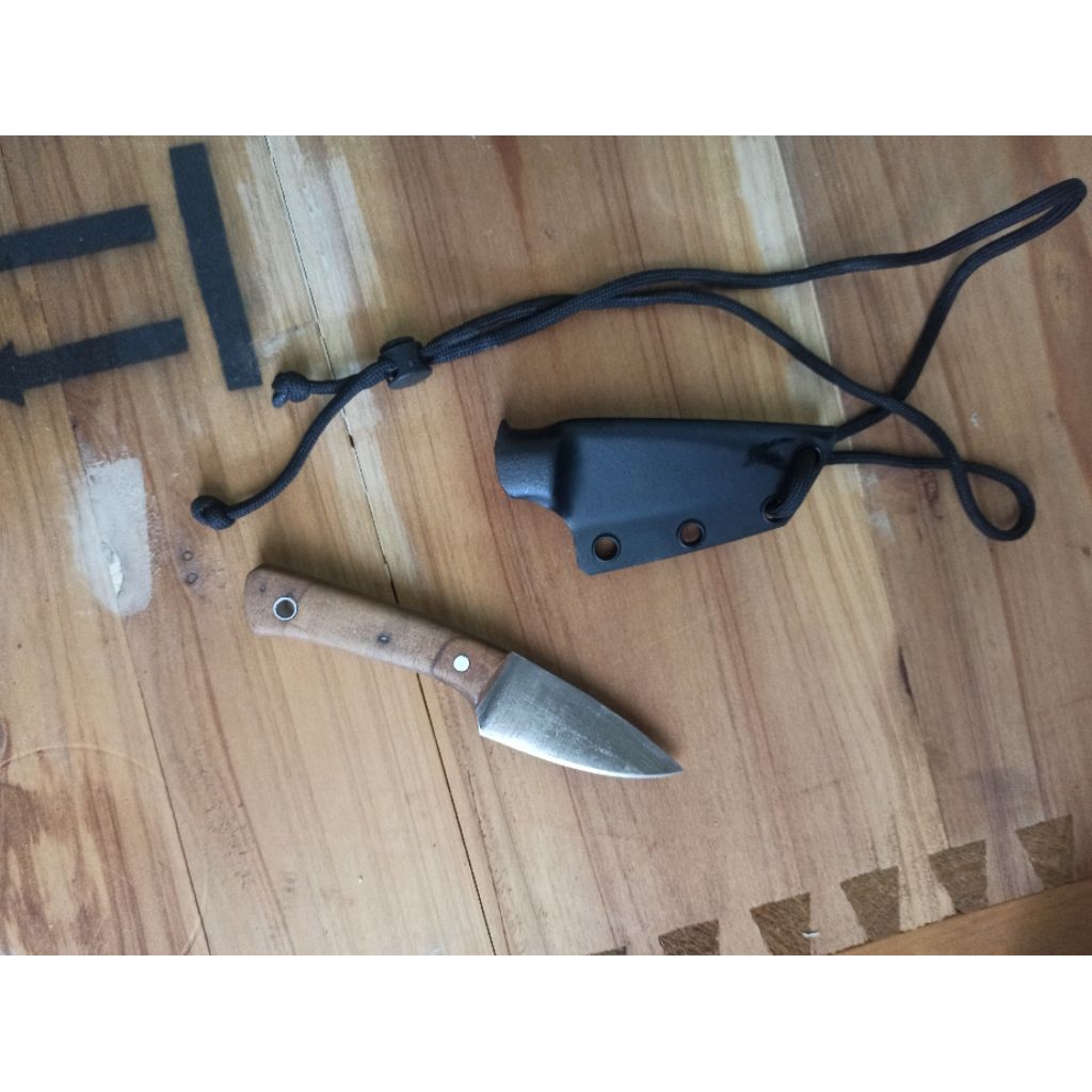 pisau kalung edc bushcraft gunung ultralight hiking