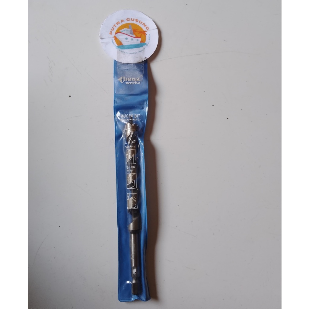 Benz Auger Bit/Mata Bor Kayu - (½") 13mm×L200