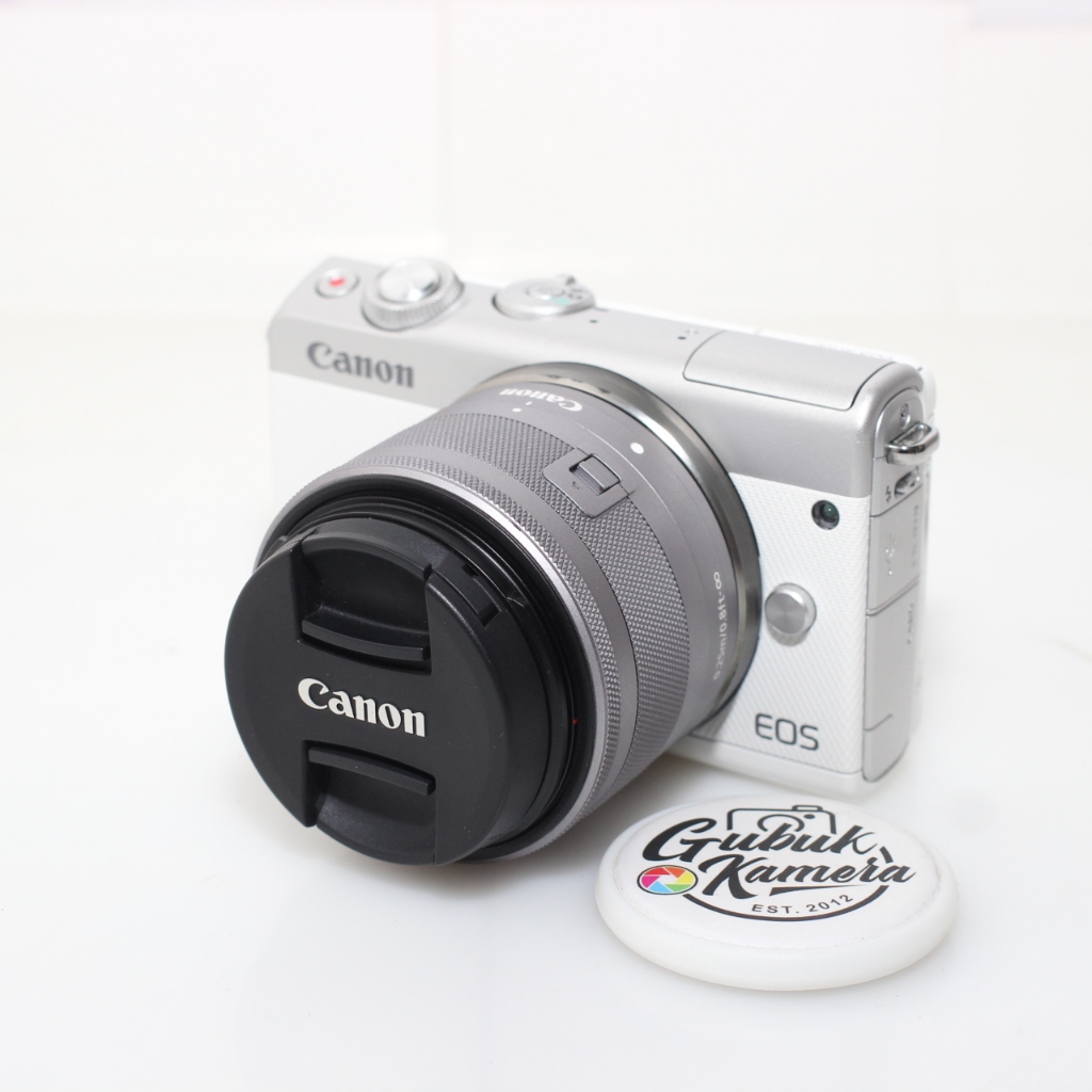 [GUBUK KAMERA] READY STOCK| KAMERA CANON M100 KIT 15-45MM (SECOND) NORMAL MULUS MURAH