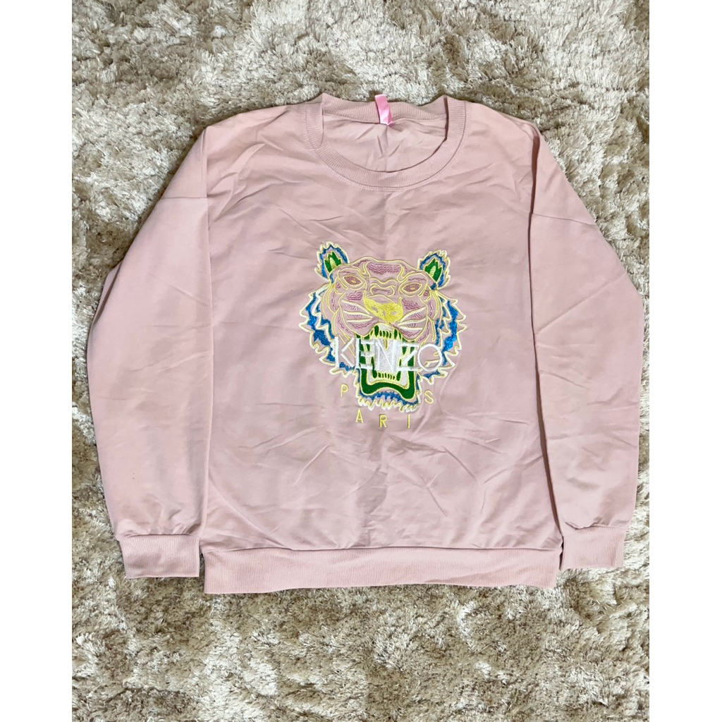 preloved sweater kenzo pink✨