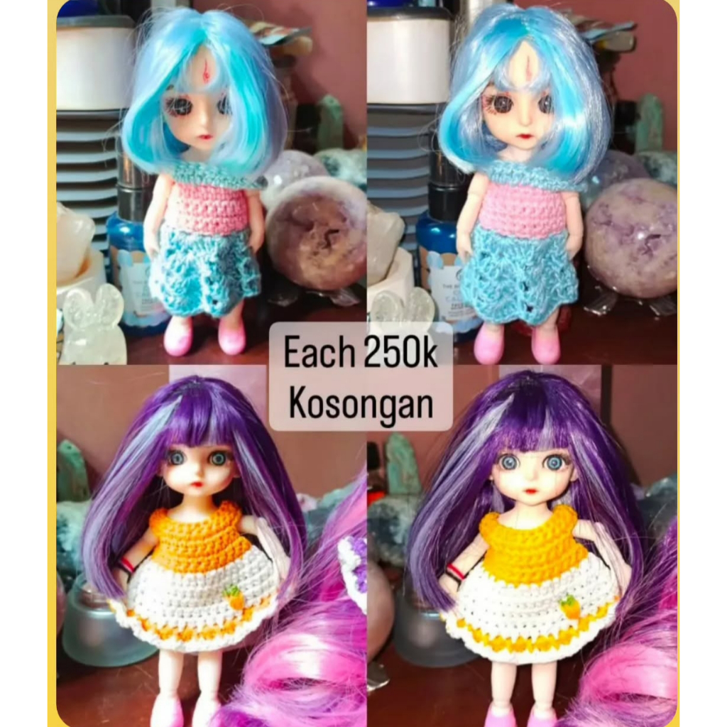 BONEKA MINI BJD / Doll BJD 16cm-17cm