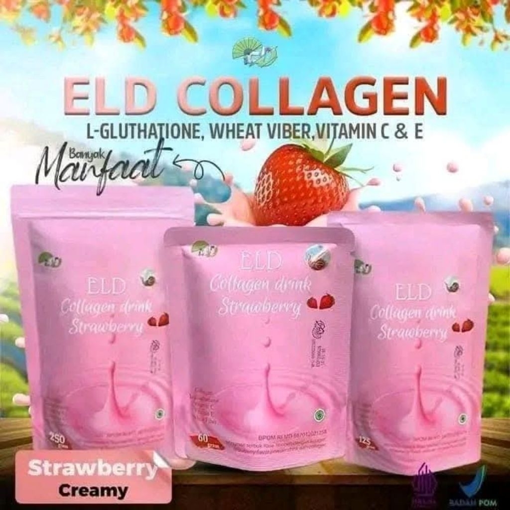eld collagen drink strawberry